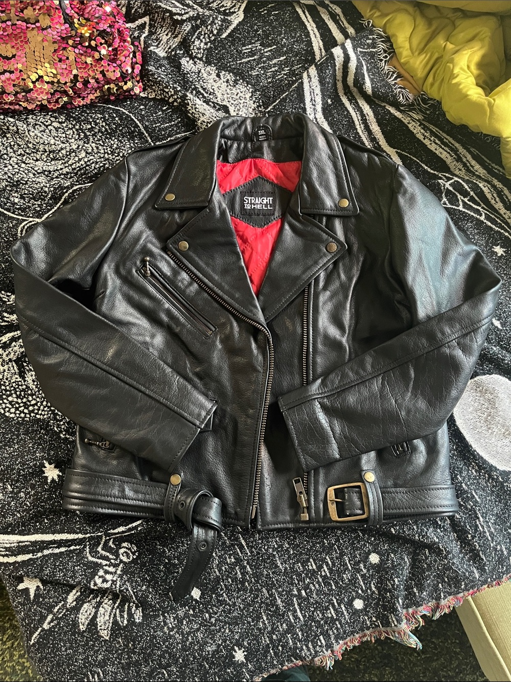 Leather jacket